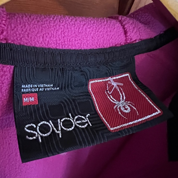 SPYDER Women's lightweight Knit Jacket with Zipper, Size M - Picture 6 of 8